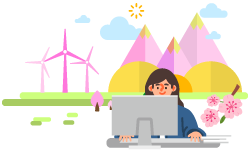 산림임업통계겨울 이미지